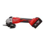 УДОБНЫЙ КОМПЛЕКТ! В кейсе M18 BLSAG125X-402X: Аккумуляторная углошлифовальная машина (УШМ, Болгарка), 2 Аккумулятора B4 4.0 Ач, Зарядное устройство M12-18 C-1 Milwaukee 4933492644