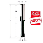 ХИТ! Сверло для дюбельного фрезера RH (Mafell) D 8 l 30 L 58 S 8 вр. RH CMT 312.080.11