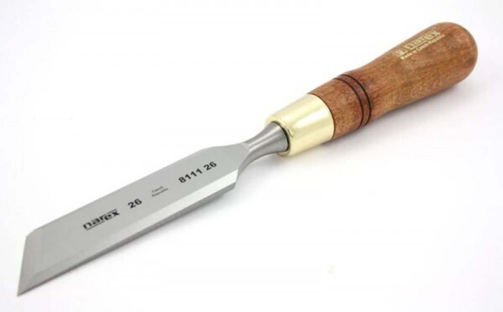 ХИТ! Стамеска косая правая с ручкой 26 мм Wood Line Plus Narex 811126