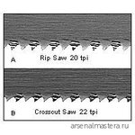 Пила столярная обушковая продольное пиление Veritas Gents Rip Saw 20 tpi 05T10.01 М00004760