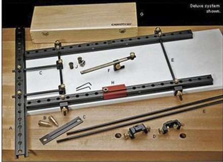 Шина 208 мм для шаблона Veritas 32 Cabinetmaking Deluxe System 05J06.13 М00004794
