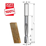 ХИТ! Фреза для выборки глубоких пазов под замки 14 x 25 x 110 x 160 x 16 WPW DT14001