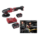 Новинка! Полировальная машина аккумуляторная ротационная FLEX PE 150 18-EC Set Диск 150 мм, Два Аккумулятор AP 18/5.0, Зарядное устройство 533019