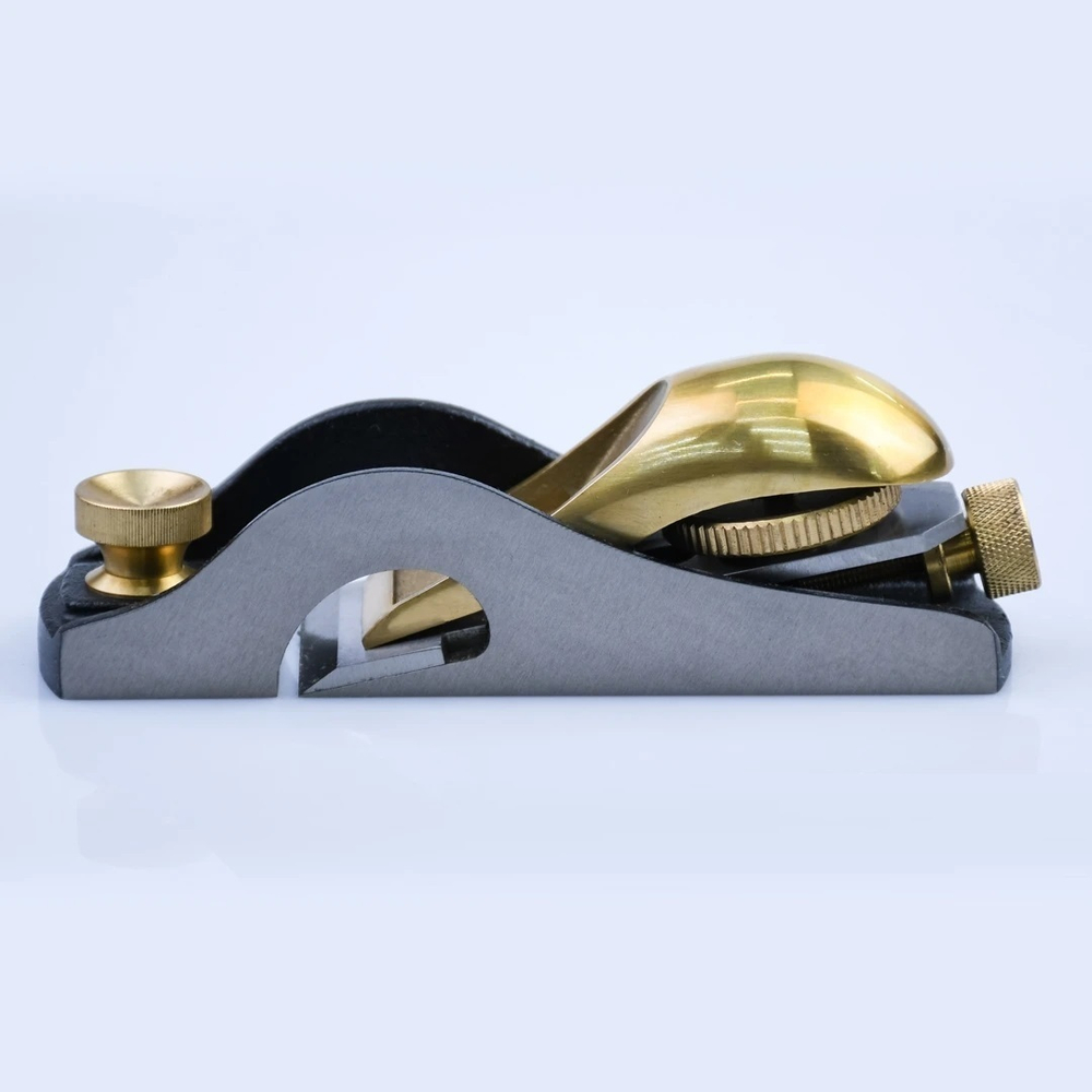 Новинка! Рубанок N 507 Carriage Rabbet Block Plane с открытыми бортами GOLDRATIO М00023633