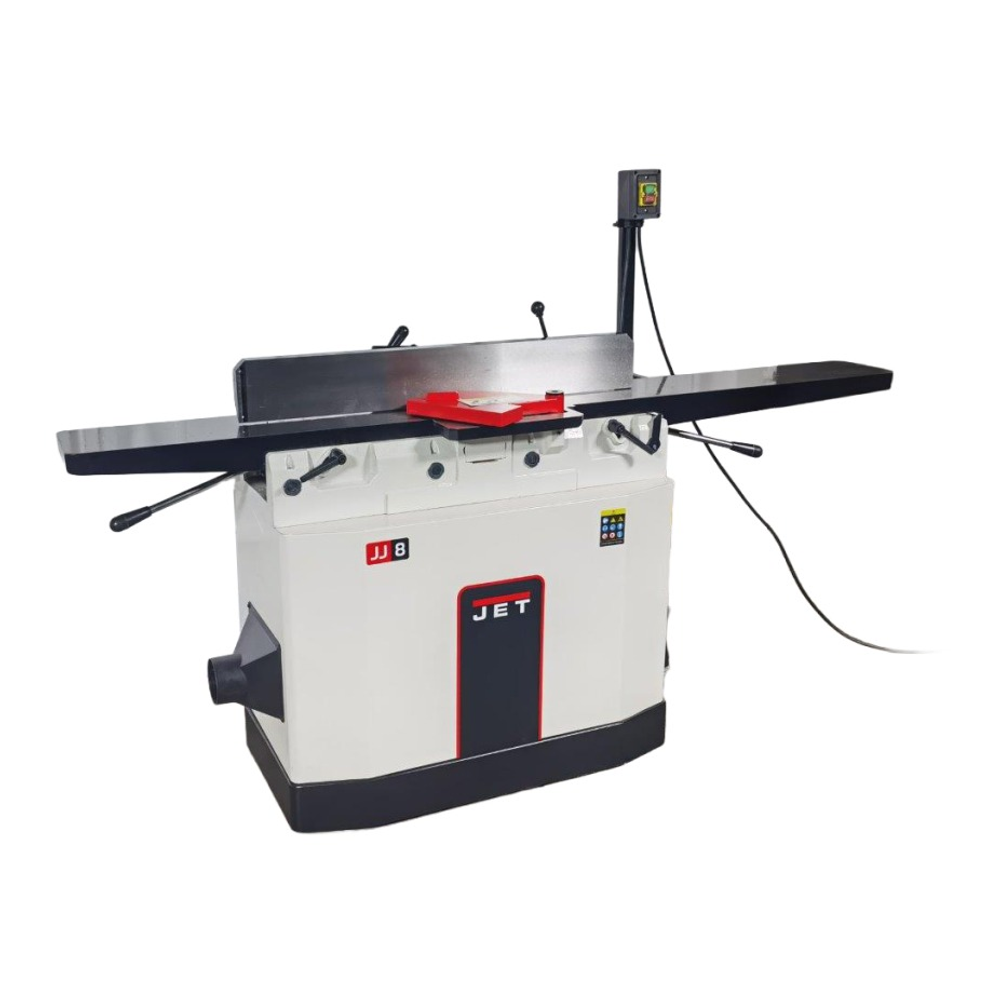 Новинка! Фуговальный станок профессиональный JET JPJ-8HH-T 200 мм с валом Helical 380 В 2,5 кВт JR038