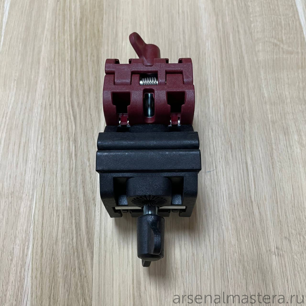 ХИТ! Зажим MultiClamp двойной поворотный (красный / черный) Piher 34055 М00012256