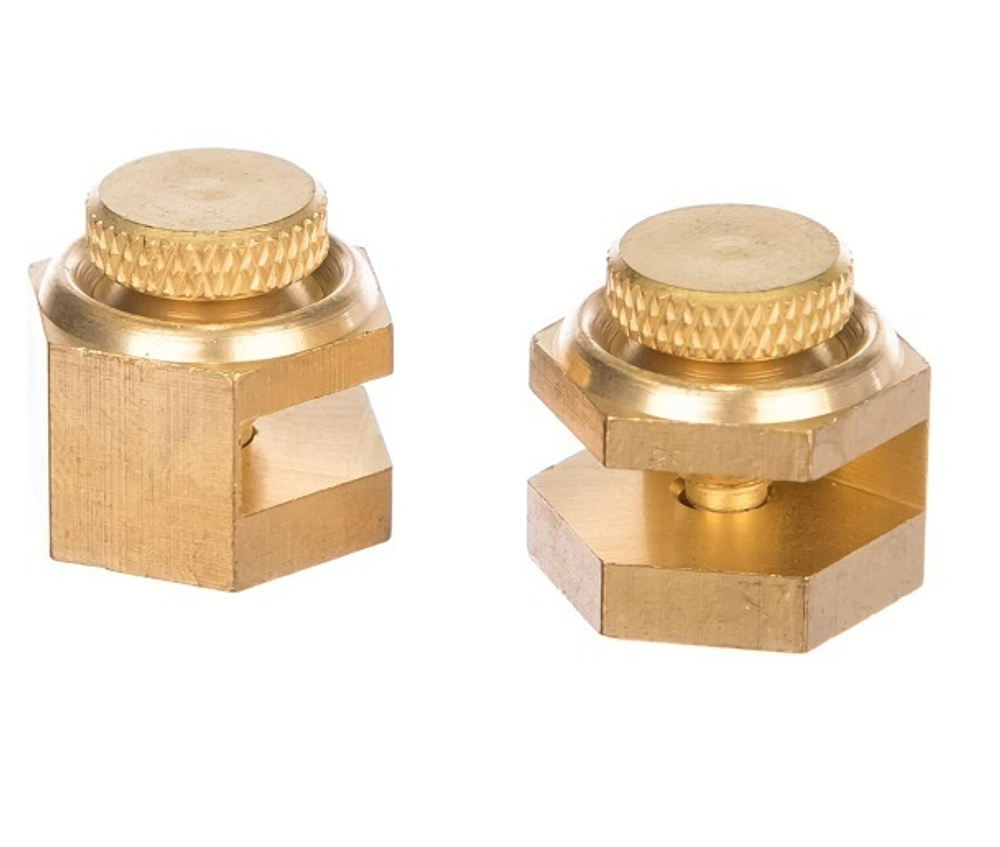 ХИТ! Упоры для угольника (линейки) Brass Stair Gauges М00008047 Swanson SG0020