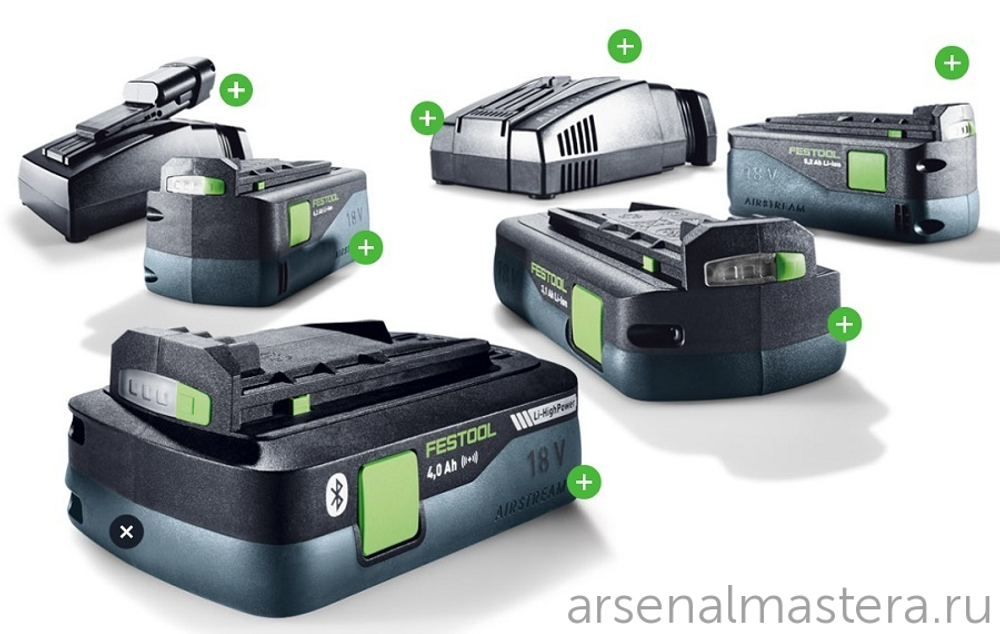 ХИТ! Быстрозарядное устройство FESTOOL TCL 6 10,8–18 В 201135