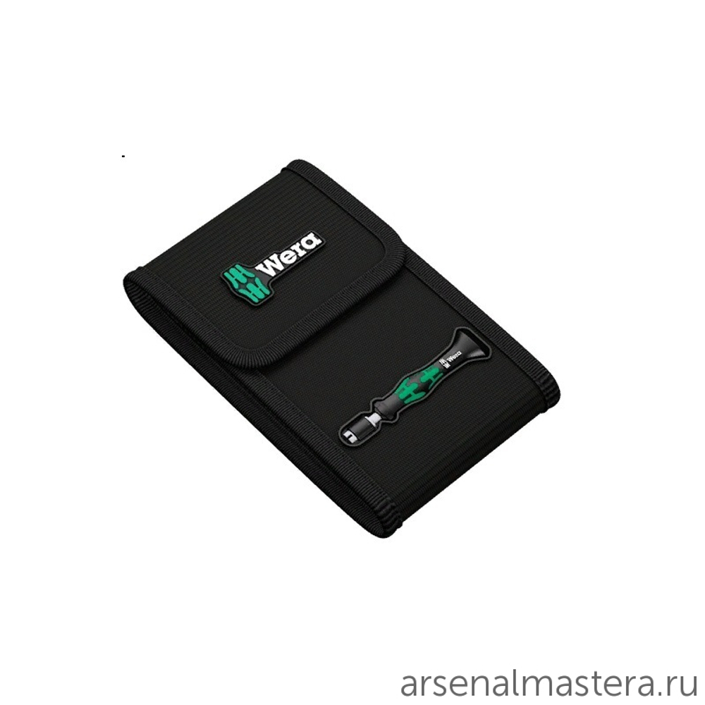 АКЦИЯ WERA! Набор 11 предметов БИТЫ прецизионные и рукоятки-битодержателя, хвостовик Halfmoon / HIOS 4 мм Kraftform Kompakt Micro 11 Universal 1 WERA WE-135938