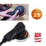 СКИДКИ ЧЕРНАЯ ПЯТНИЦА ХИТ! Электрическая эксцентриковая бесщеточная шлифмашинка ручная 220V / 50Hz 350W, 150 мм Ход 2,5 мм, магнитный тормоз MAXXT MOS350C-150-2.5