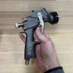 Новинка! Краскопульт профессиональный ANI 160 Plus CLEAR с отталкивающим покрытием PTFE и верхним пластиковым бачком 0,6 л, дюза 1,4 AH1505187A