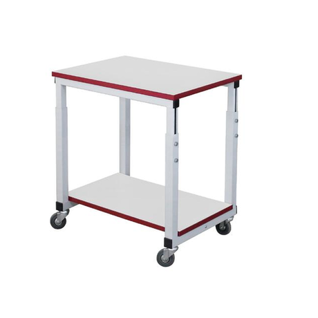 Новинка! Стол подкатной ПСМ Gresson 1200 х 700, 4 колеса, исполнение общепромышленное ПСМ-1200