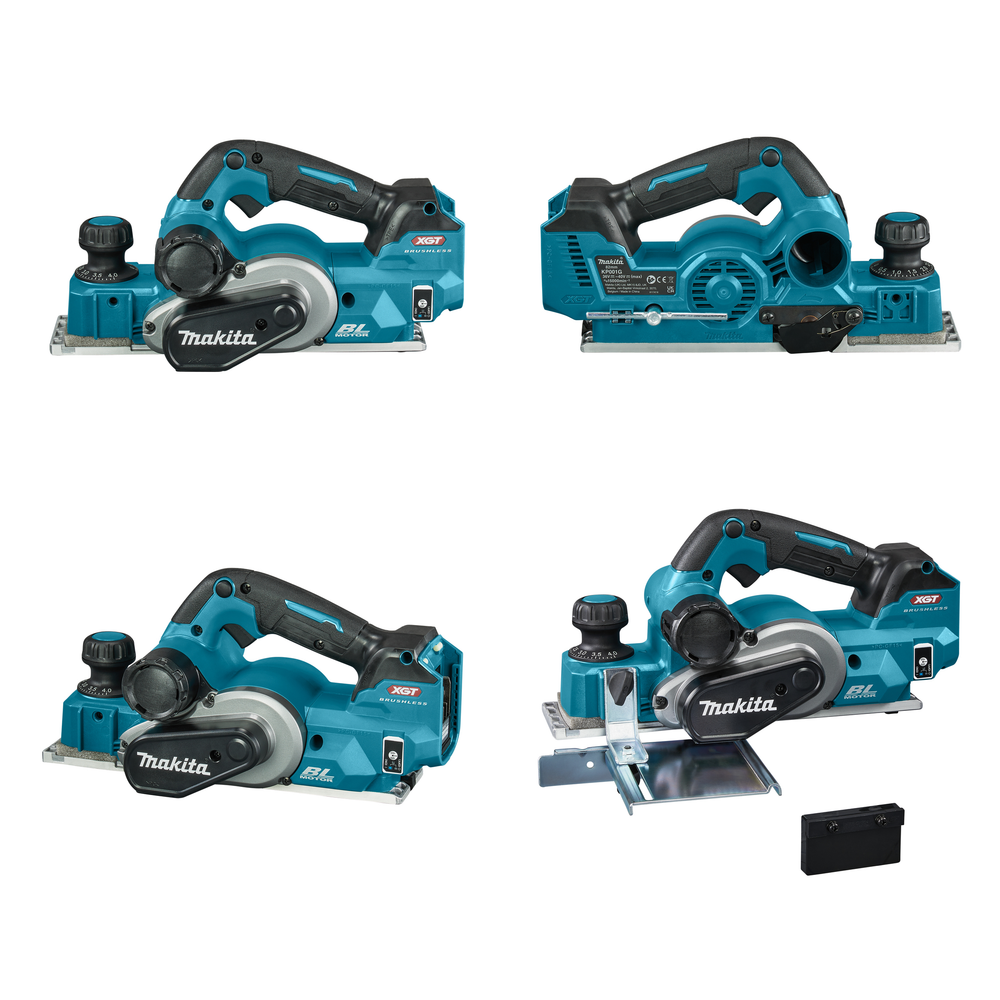 СУПЕР ЦЕНЫ! Аккумуляторный рубанок Makita XGT XPT AWS 40В, 15000 об/мин, ширина 82 мм, глубина 4 мм KP001GZ