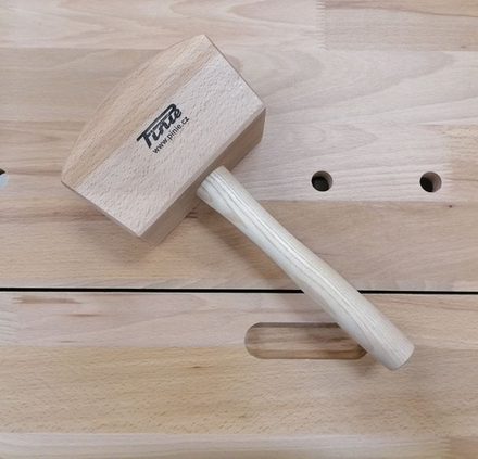 Киянка деревянная квадратная 160 х 65 мм PINIE 52-3