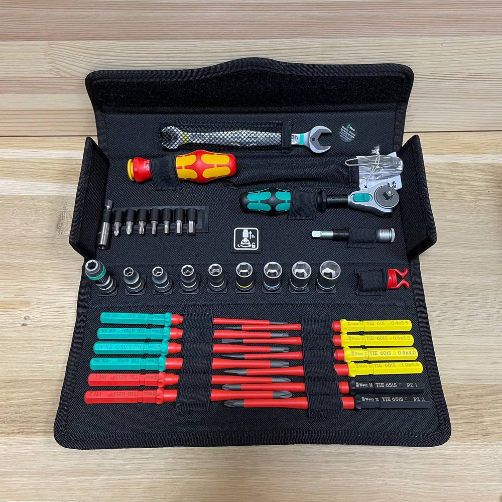 АКЦИЯ WERA ХИТ! Набор сервисный 35 предметов Инструменты для электриков Kraftform Kompakt W 1 VDE WERA WE-135926