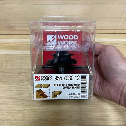 УСПЕЙТЕ КУПИТЬ! Фреза для углового сращивания D 69.8 I 30 L 75 S 12 Woodwork 955.7030.12