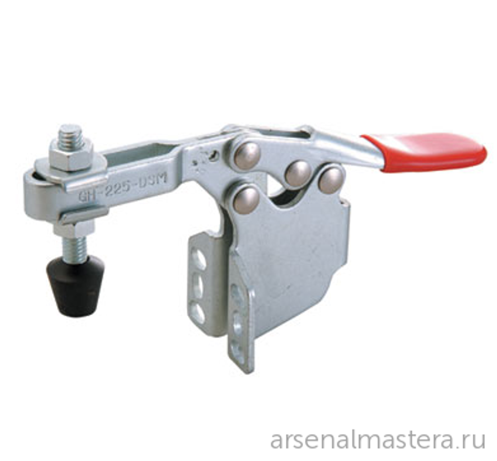 Зажим механический с горизонтальной ручкой усилие 227 кг Woodwork GH-225-DSM