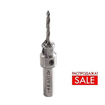 РАСПРОДАЖА! Сверло с зенкующей насадкой D 3,5 мм Master 3D ПЕТРОГРАДЪ М00014911