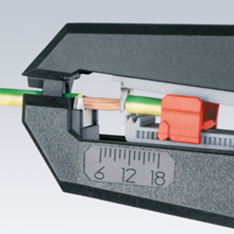 2025 ВЫГОДНЕЕ! Стриппер автоматический 180 мм, 0.2-6 мм2 AWG 24-10 KNIPEX KN-1262180