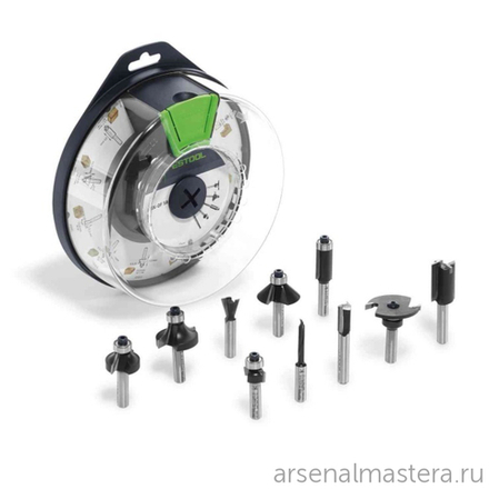 Кассета с фрезами Box-OF HW S8 Mix FESTOOL 498979