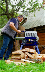 АКЦИЯ МАРТ 2026! Дровокол электрический BELMASH MAXIMA-360 220В 2 кВт, для быстрого раскалывания бревен S354A