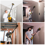 Новинка! Шлифовальная машина для стен и потолков Mirka LEROS pad screws Bag 950CV 225 мм орбита 5,0 с чехлом MIW9502022BA