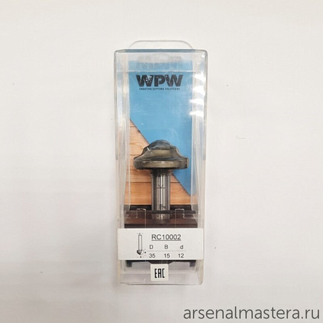 ХИТ! Фреза концевая врезная профильная D35 B15 d12 W.P.W. RC10002