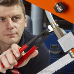 Клещи 220 мм для хомутов с одним / двумя ушками (в т.ч. Oetiker) KNIPEX KN-1098I220