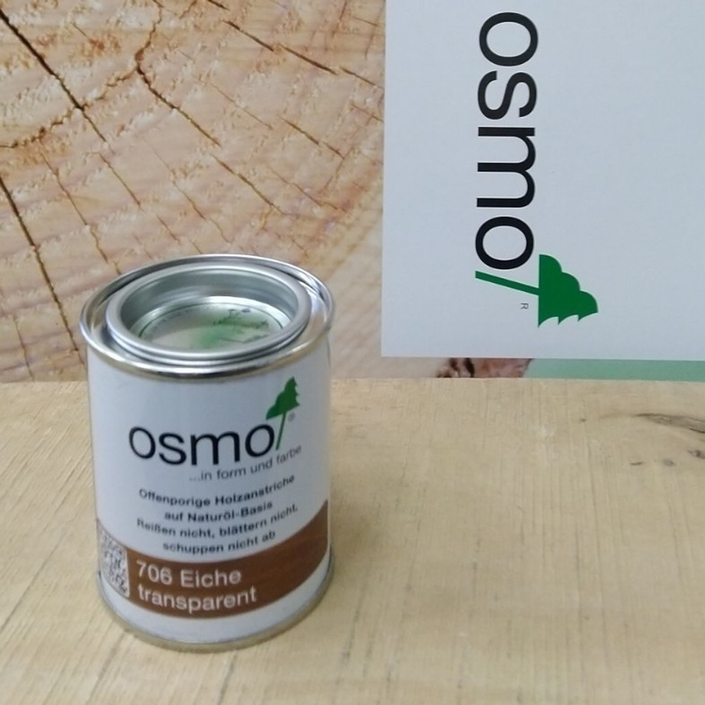 Новинка! Защитное масло - лазурь OSMO Holzschutz Ol-Lasur 706 Дуб 0,22 л для древесины для наружных работ 12100042_2