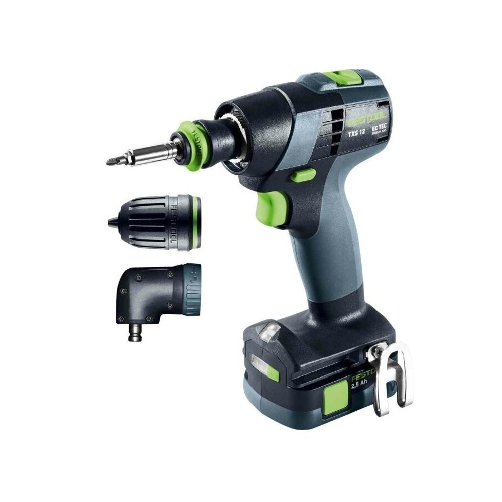 Новинка 2024! Аккумуляторная дрель - шуруповёрт TXS 12 2,5-Plus FESTOOL 576873