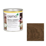 Новинка! Цветное масло с твердым воском Osmo 3075 Черное 0,22 л Hartwachs-Ol Farbig слабо пигментированное для внутренних работ 10100316_2