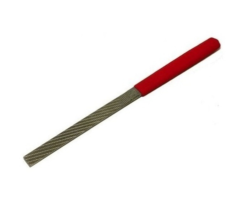 ХИТ! Рашпиль японский Iwasaki красный прямой плоский 200 х 10 мм шаг 1,2 мм Miki Tool MT CP-20N М00010363