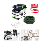 ВЕСНА СКИДКИ ХИТ! Пылеудаляющий аппарат FESTOOL CTL MINI I CLEANTEC (гладкий антист.шланг CT 27/32 x 3,5 м, Bluetooth) 574840