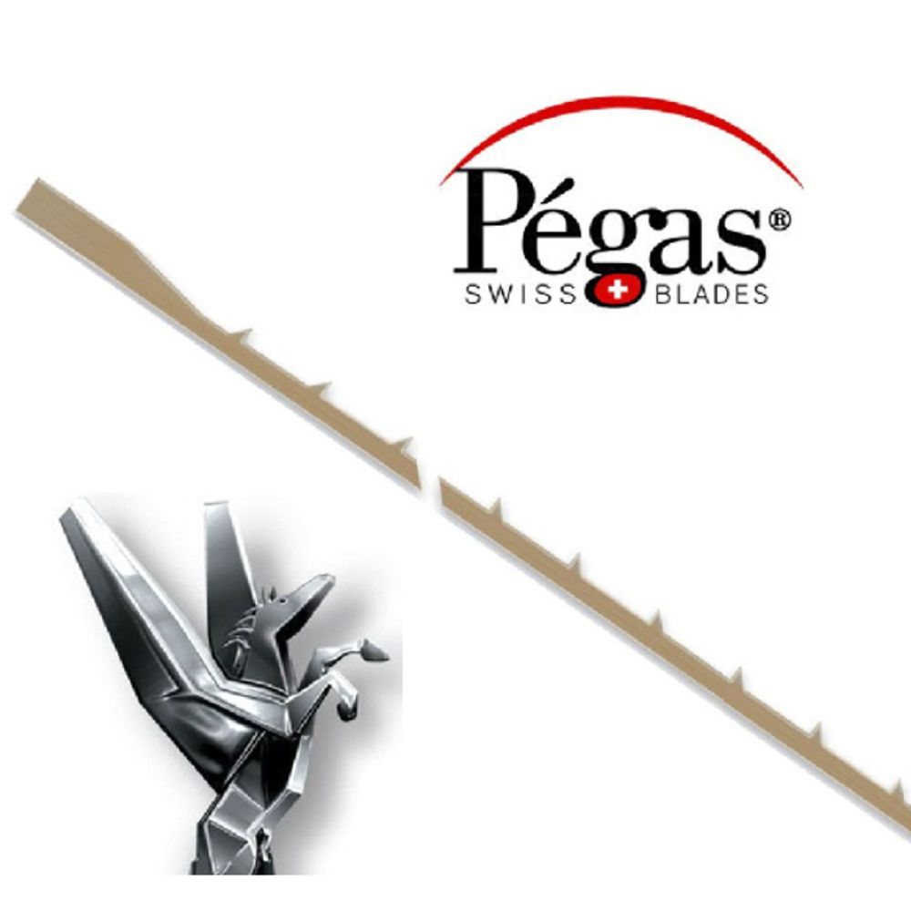 Пилки лобзиковые 12 шт Pegas по дереву N3 SPR Modified Geometry 0.32х0.85х130мм 12.4tpi  90.440 М00013410