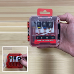 Новинка! Набор 4 предмета Насадки магнитные торцевые SHOCKWAVE хвостовик 1 / 4 дюйм HEX 7, 8, 10, 13 мм GEN II для шуруповертов с высоким крутящим моментом и импульсных винтовертов Milwaukee 4932492445