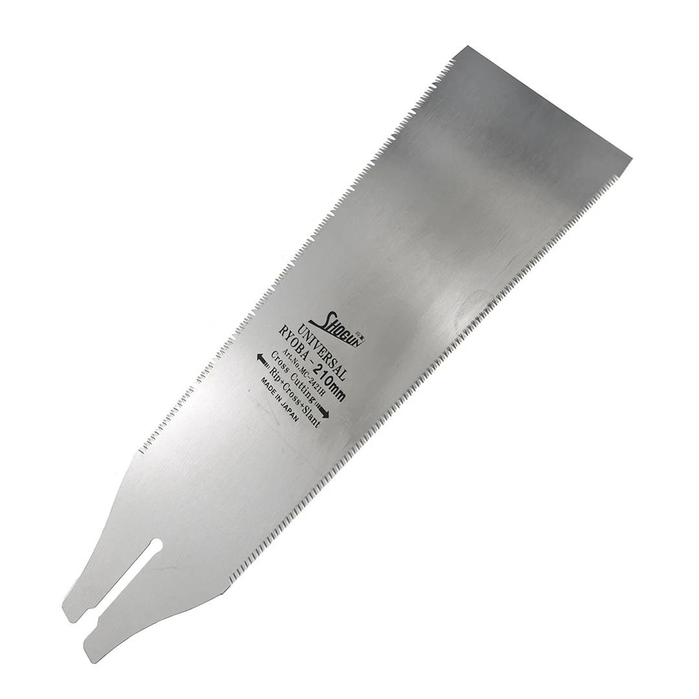 Новинка! Полотно для двусторонней пилы Ryoba Universal Rip / Cross / Slant 210 мм Shogun М00016315