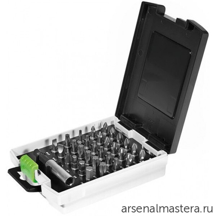 Комплект Бит FESTOOL универсальный в кассете из 30 шт с битодержателем BIT/BH-SORT/31x 769138