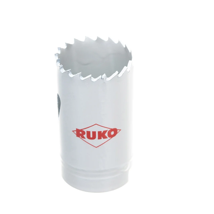 Новинка! Коронка биметаллическая RUKO HSS Co 8% 29 мм, для сверления отверстий в черных и цветных металлах, пластике 126029