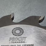 Новинка! Пильный диск пазовый PROCUT 125 x 30 x 5/3 Z=12 F по древесине, фанере, ДСП, МДФ 741.1253005K