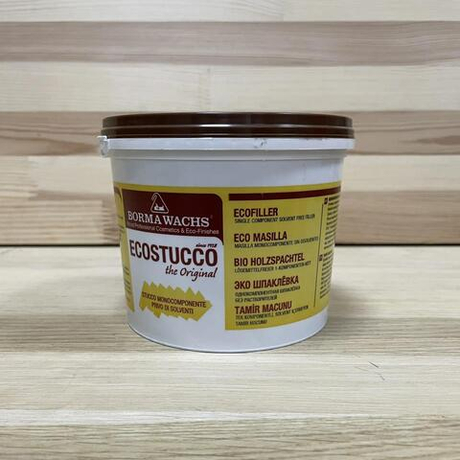 Новинка! Шпаклевка водная Borma Ecostucco 1 кг цвет 52 темный дуб для внутренних работ 1550RS