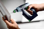 ХИТ! Аккумуляторная дрель-шуруповёрт FESTOOL CXS 10,8 В 2,6-Set с 2 шт Аккумуляторами, Устройством быстрозарядным ПЛЮС Насадка угловая 576093
