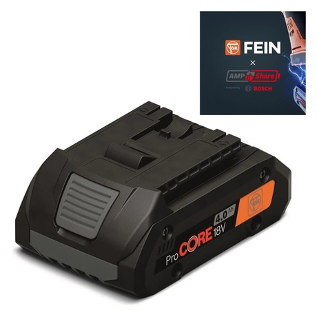 Новинка! Аккумулятор ProCORE 18 В 4,0 А-ч AS FEIN 92604341020