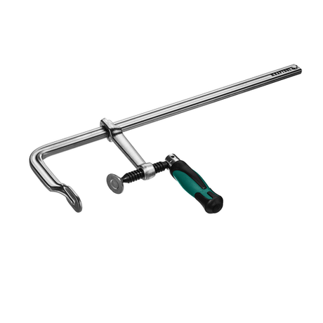 Новинка! Струбцина цельнокованая KRAFTOOL Forge FF-500/120 120 х 500 мм, 7300 Н для слесарных и сварочных работ 32014-120-500