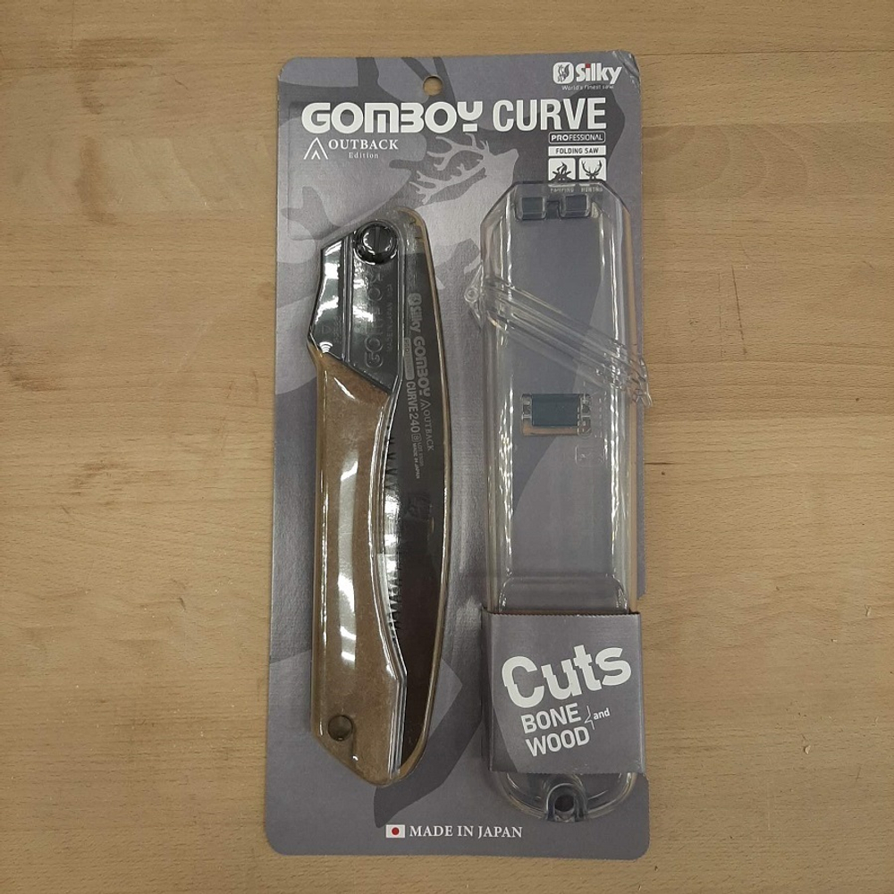 УСПЕЙТЕ КУПИТЬ ХИТ! Пила японская Silky Gomboy Curve Outback Edition 240 мм 8 зуб / 30 мм 7 TPI складная KSI75224 М00019063