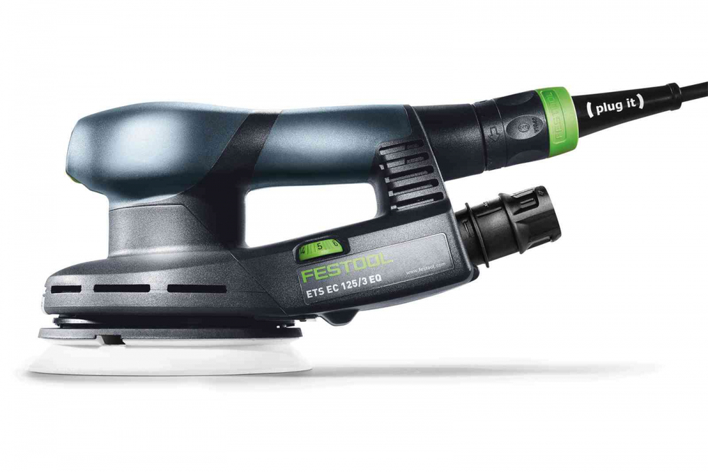 Новинка! Эксцентриковая шлифовальная машинка ETS EC 125/3 EQ-Plus 400 Вт в систейнере SYS3 М 187 Festool 576341
