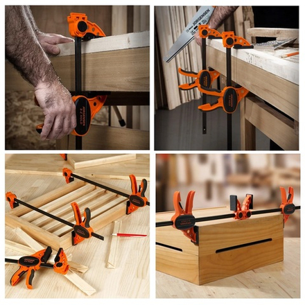 ХИТ! Струбцина быстрозажимная Medium Duty E-Z HOLD для средних условий эксплуатации 600 мм PONY JORGENSEN 33424