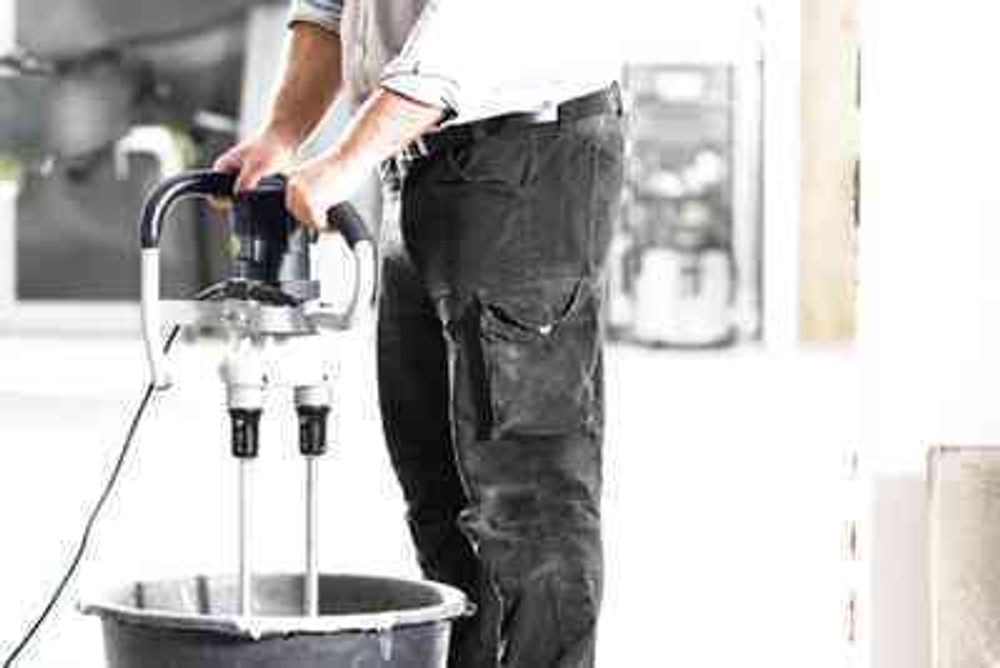 Перемешиватель (строительный миксер) 1,5 кВт 2 - х скоростной 90 л FESTOOL MX 1600/2 REQ DUO DOUBLE 575822