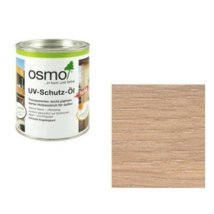Защитное масло с УФ-фильтром цветное Osmo 429 Натуральное 0,125 л UV-Schutz-Ol Farbig для наружных работ Osmo-429-0,125 11600050