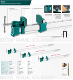 Новинка! Струбцина Вайма KRAFTOOL BRC-125, 1250 / 48 мм, на сжатие и распор 32313-125