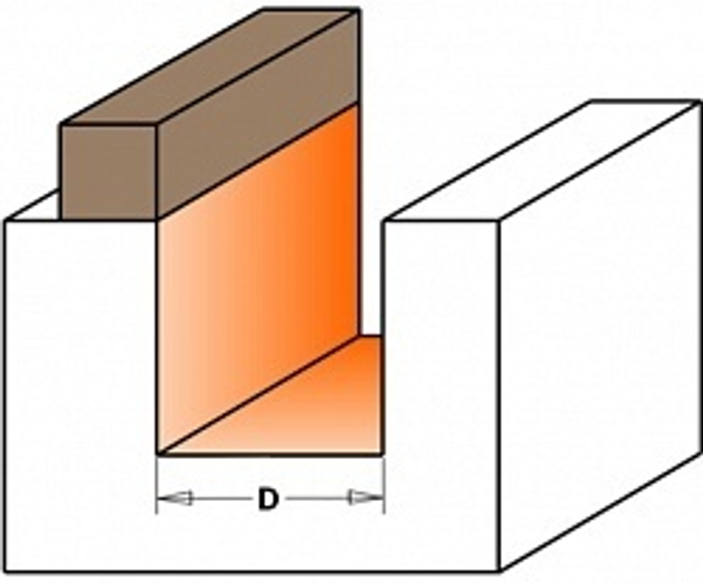 ХИТ! Фреза обгонная (верх. подш.) S=8 D=16x31,7 CMT 912.160.11B
